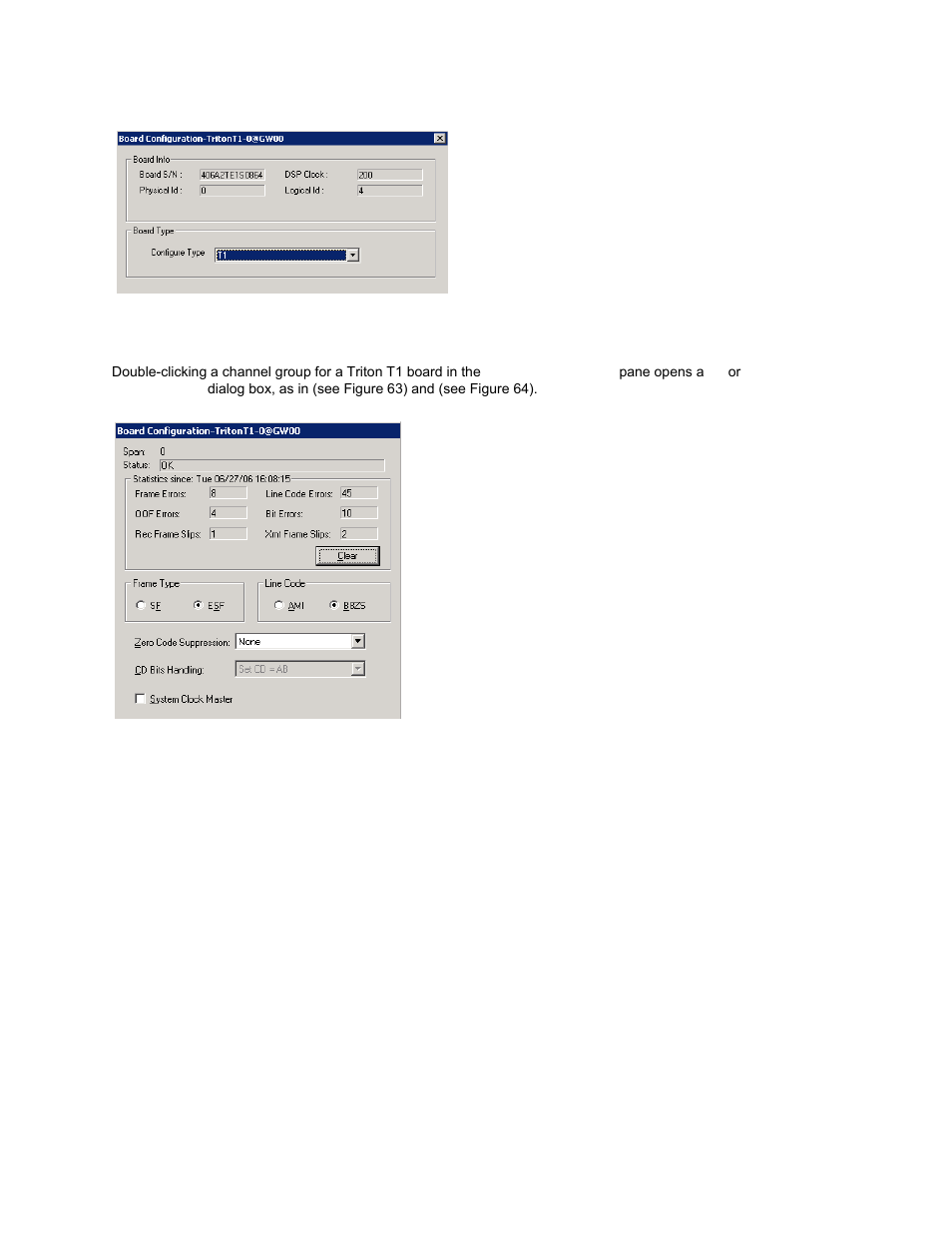 T1 and e1 configuration | AltiGen MAXCS 7.0 Update 1 ACM Administration User Manual | Page 130 / 446