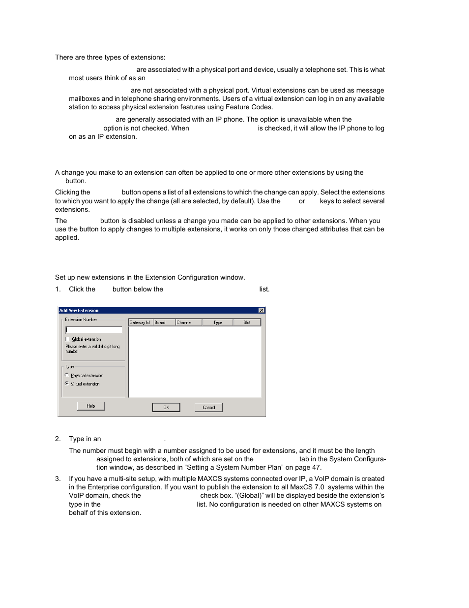 About the apply to button, Setting up extensions | AltiGen MAXCS 7.0 Update 1 ACM Administration User Manual | Page 192 / 446