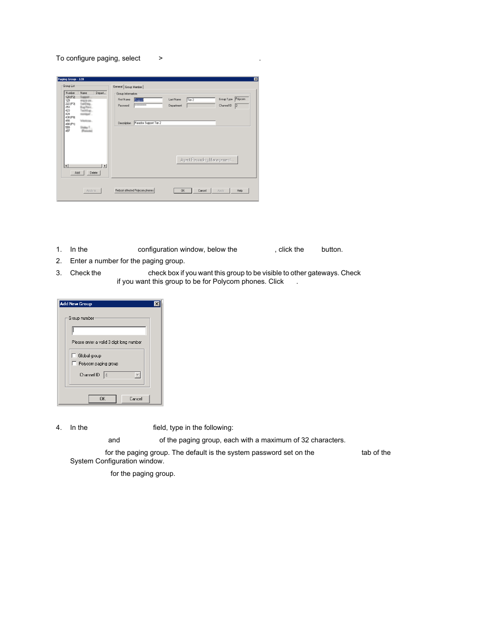 Setting up a paging group | AltiGen MAXCS 7.0 Update 1 ACM Administration User Manual | Page 260 / 446