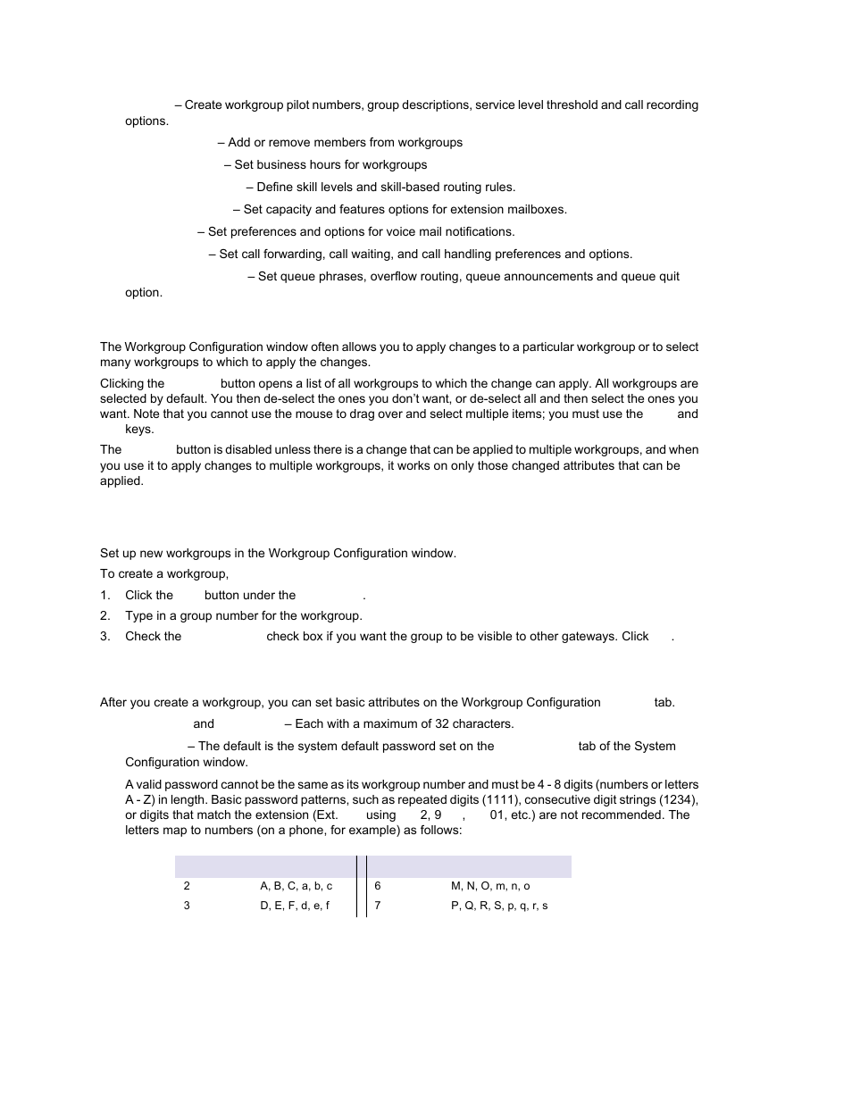 Apply to button, Setting up workgroups, Establishing basic workgroup attributes | AltiGen MAXCS 7.0 Update 1 ACM Administration User Manual | Page 270 / 446