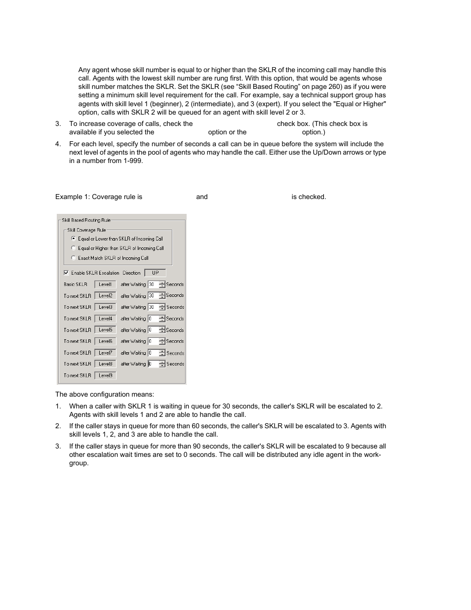 Skill based routing examples | AltiGen MAXCS 7.0 Update 1 ACM Administration User Manual | Page 279 / 446