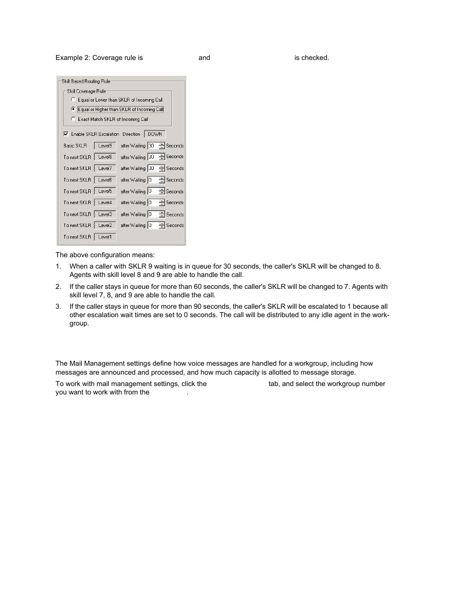 Setting workgroup mail management | AltiGen MAXCS 7.0 Update 1 ACM Administration User Manual | Page 280 / 446