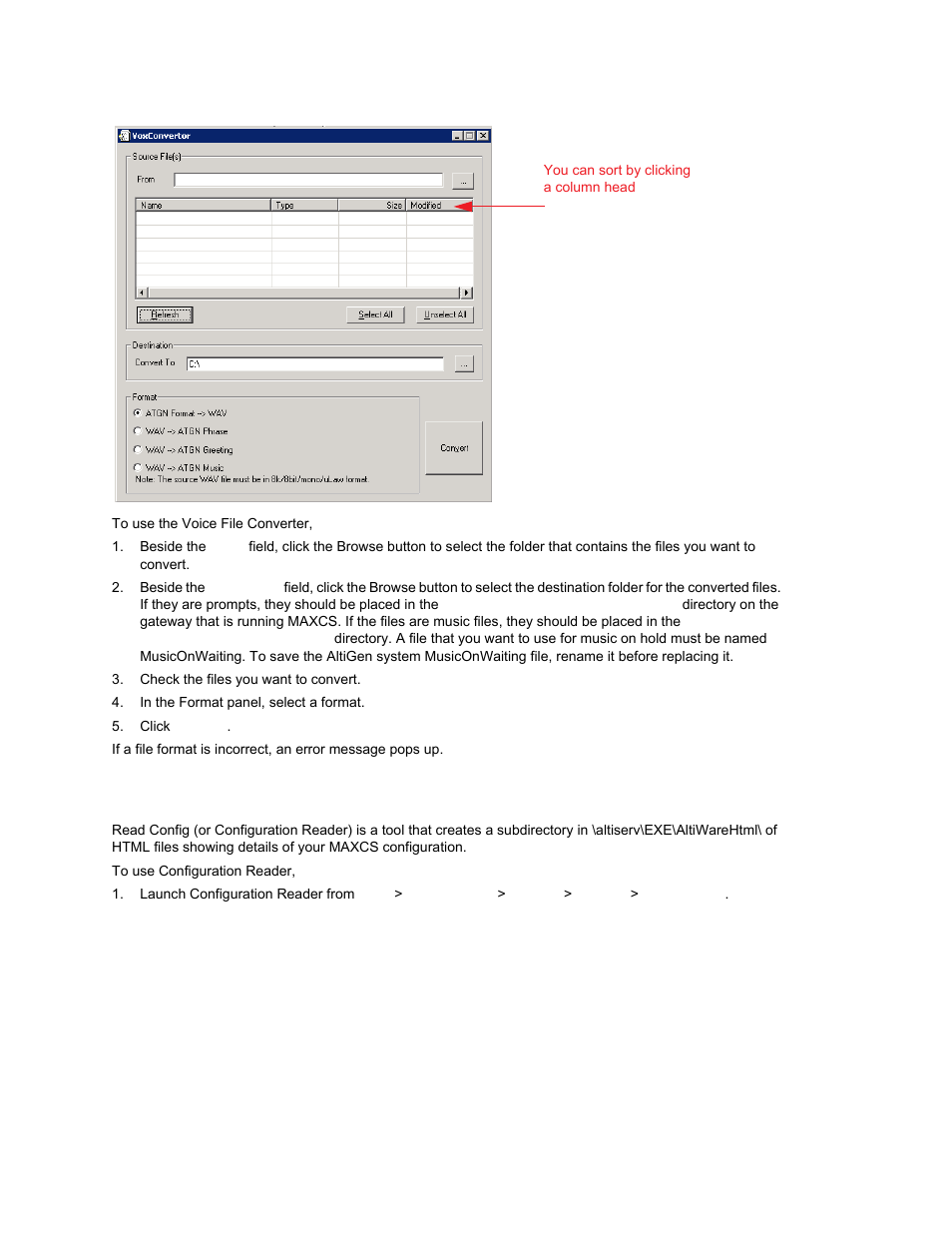 Read config | AltiGen MAXCS 7.0 Update 1 ACM Administration User Manual | Page 401 / 446