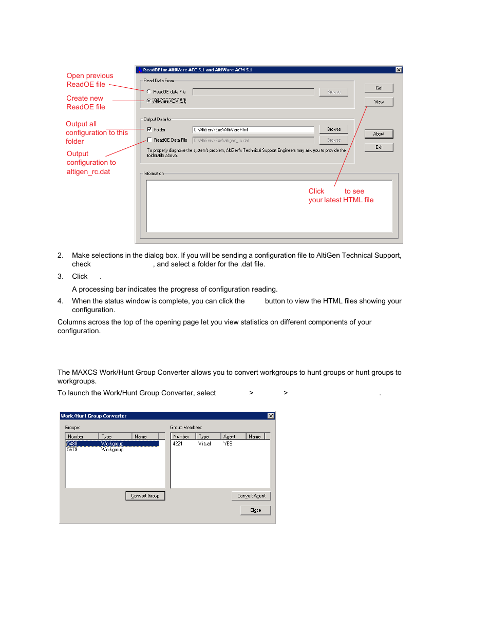 Work/hunt group converter | AltiGen MAXCS 7.0 Update 1 ACM Administration User Manual | Page 402 / 446