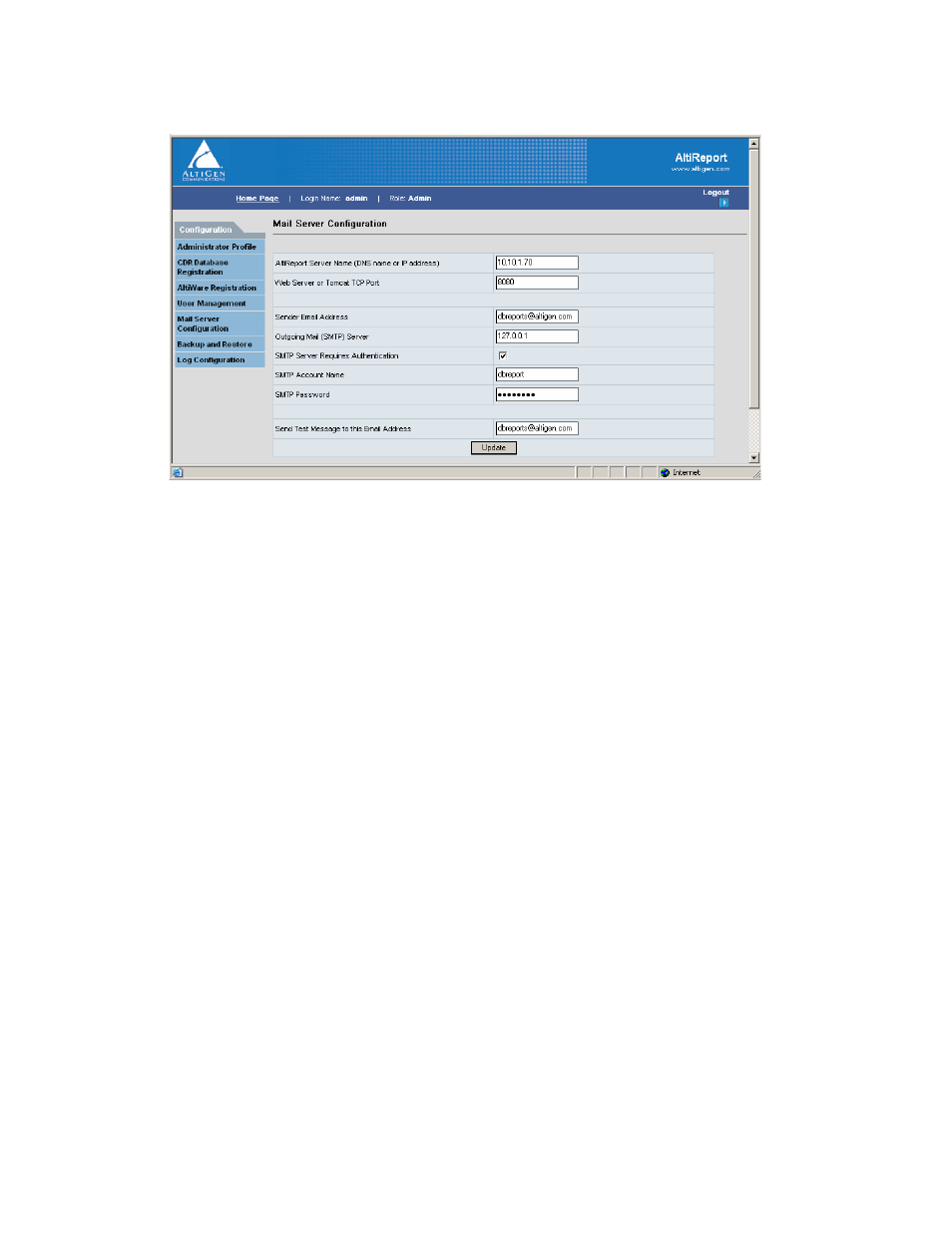 Sending reports to encrypted email services | AltiGen MAXCS 7.5 AltiReport User Manual | Page 15 / 110