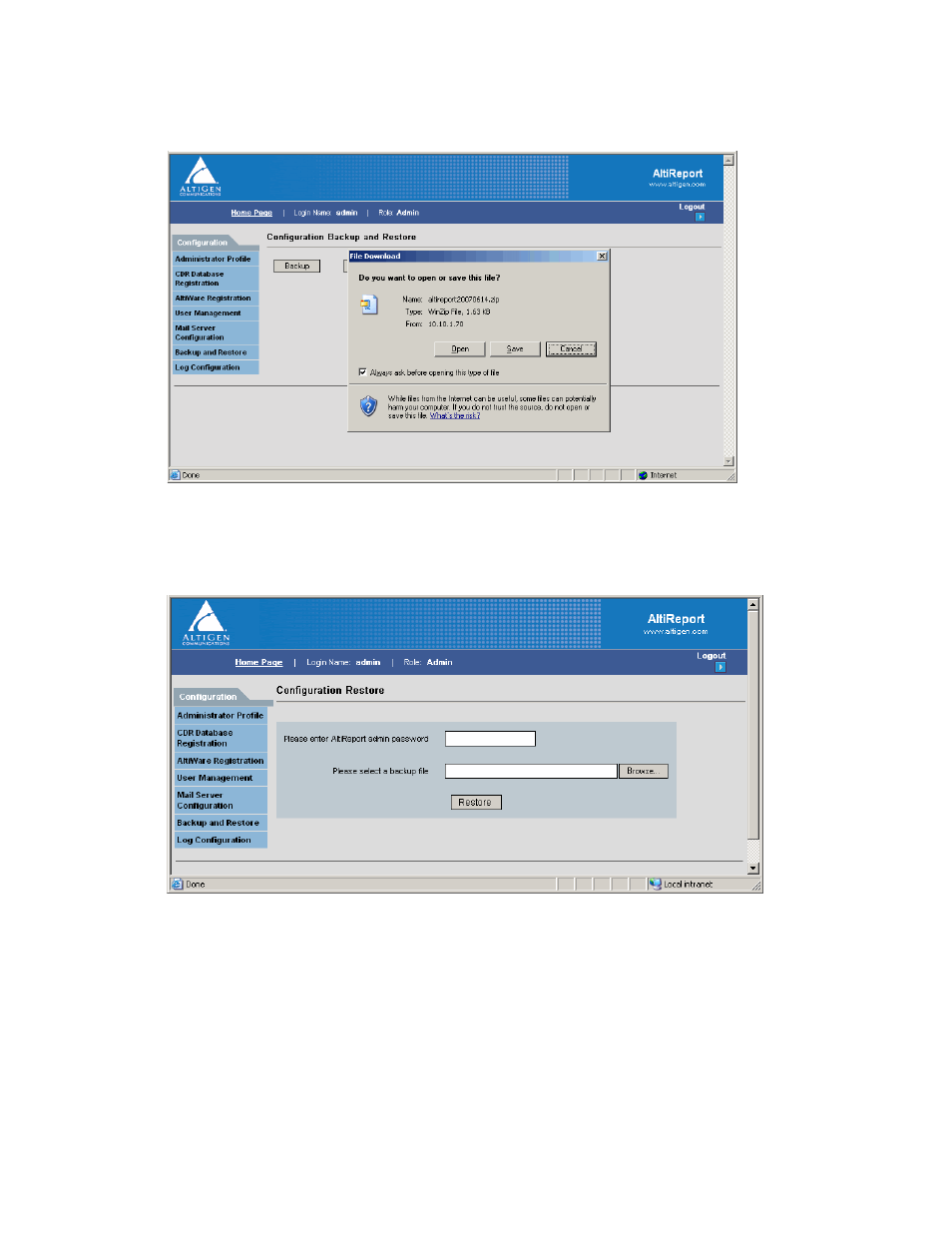 AltiGen MAXCS 7.5 AltiReport User Manual | Page 17 / 110