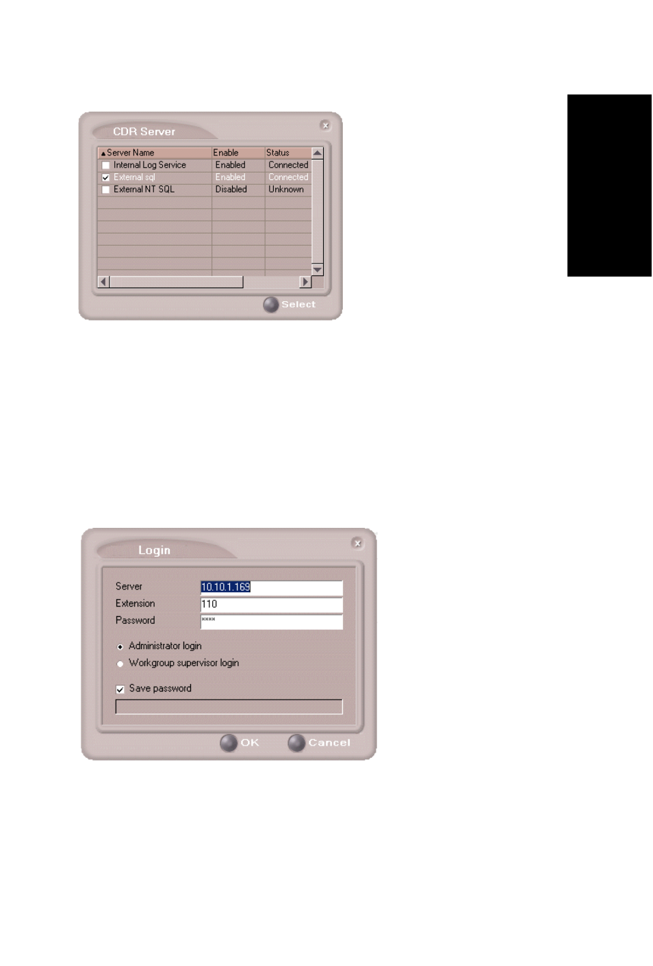Logging in - workgroup supervisor login | AltiGen MAXCS 7.5 CDR User Manual | Page 19 / 95