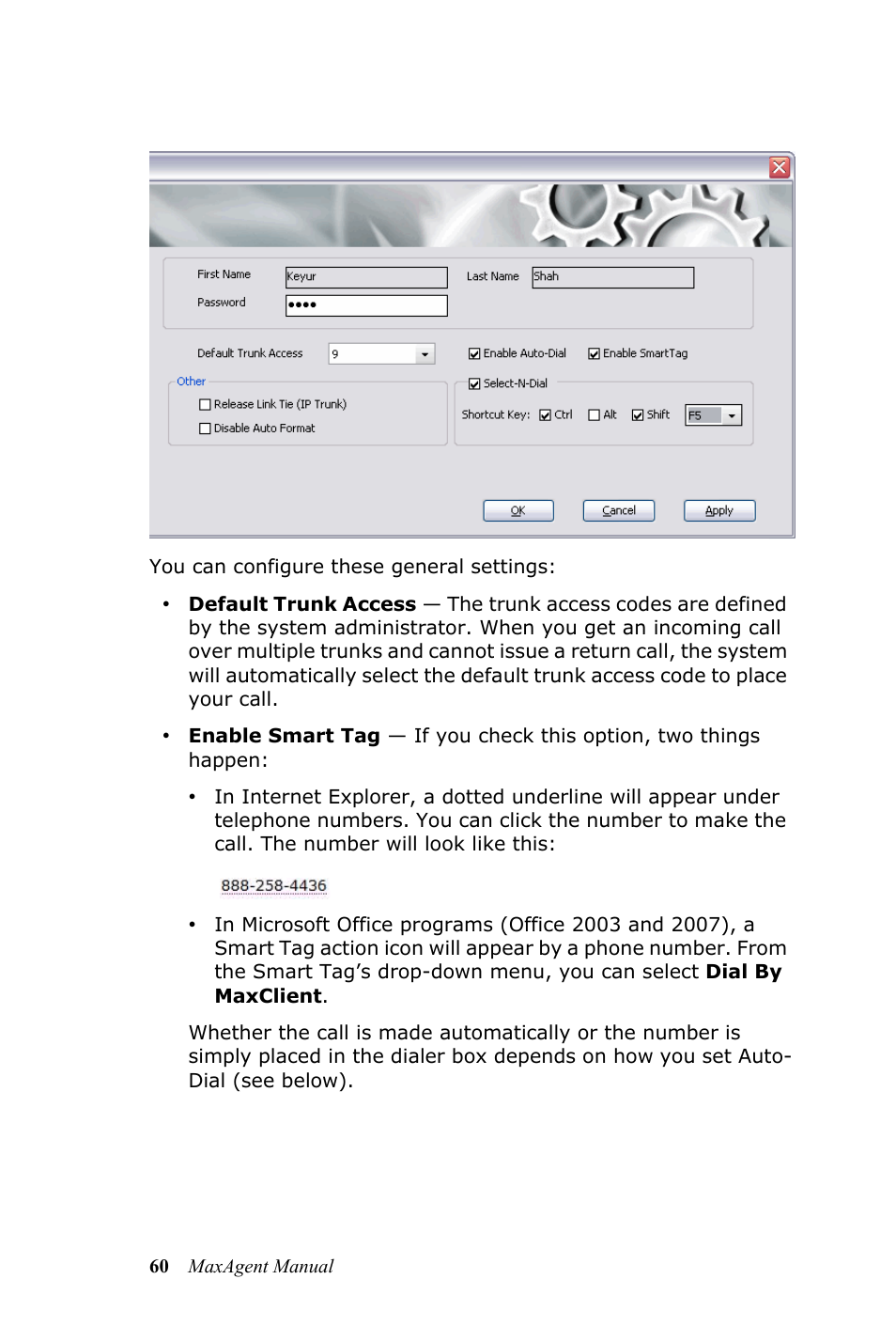 AltiGen MAXCS 7.5 MaxAgent User Manual | Page 66 / 95