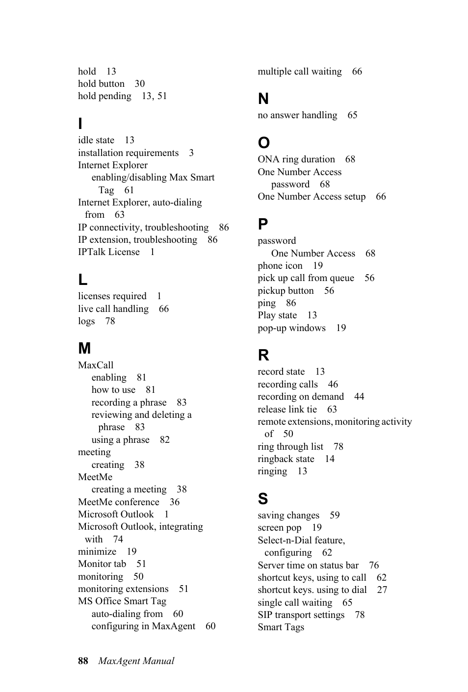 AltiGen MAXCS 7.5 MaxAgent User Manual | Page 94 / 95