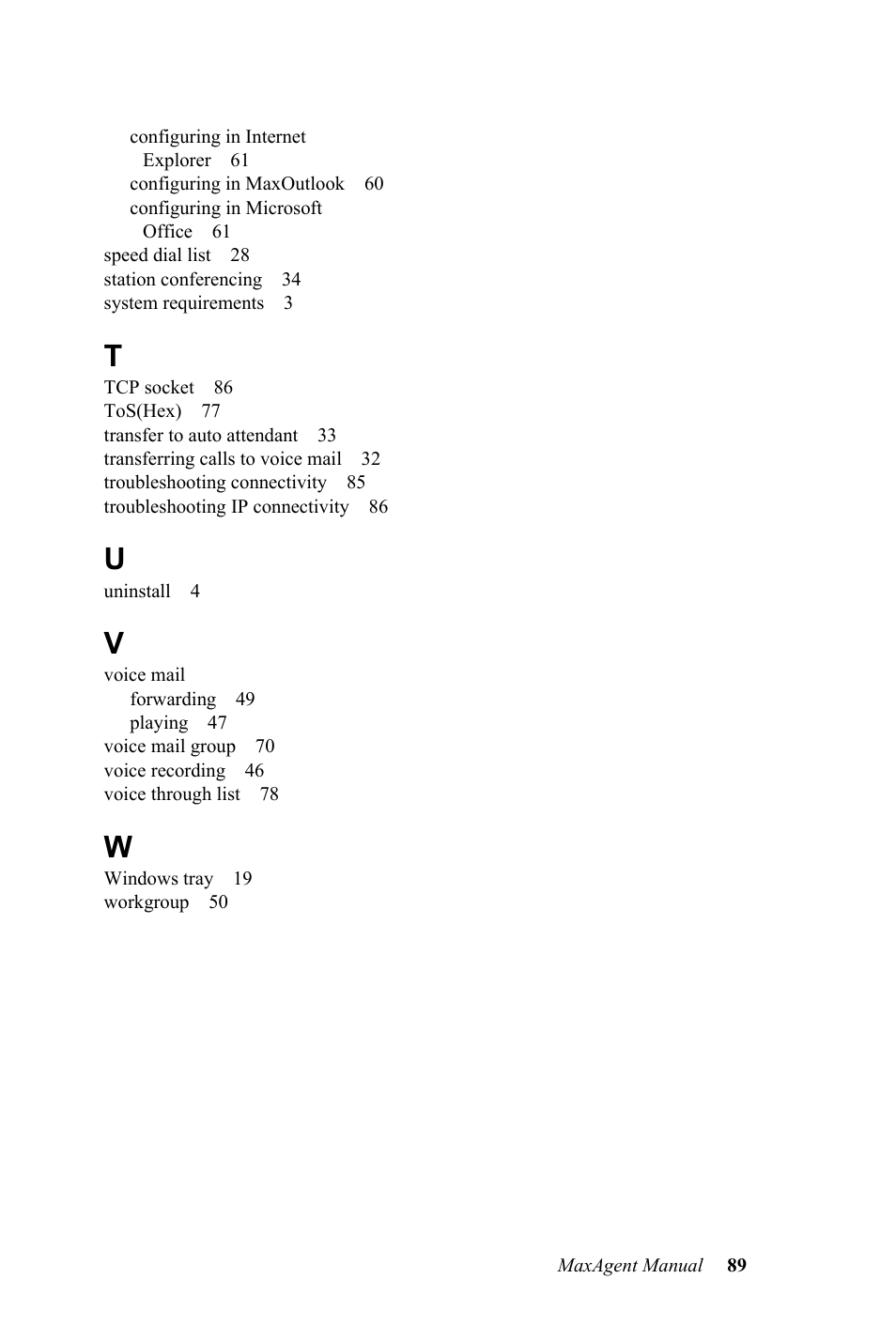 AltiGen MAXCS 7.5 MaxAgent User Manual | Page 95 / 95