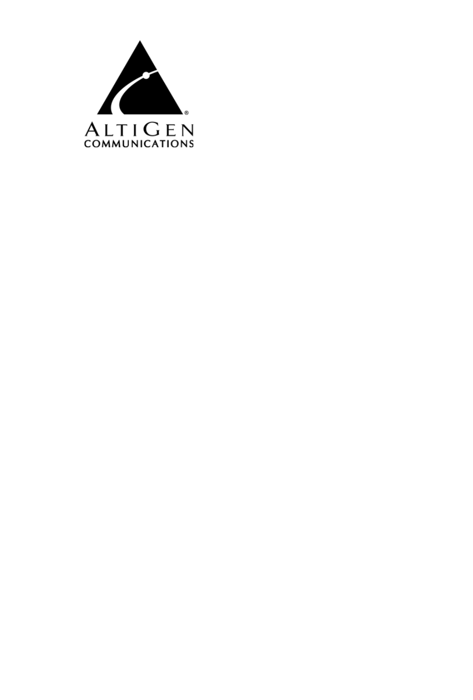 AltiGen MAXCS 7.5 MaxCommunicator User Manual | 89 pages