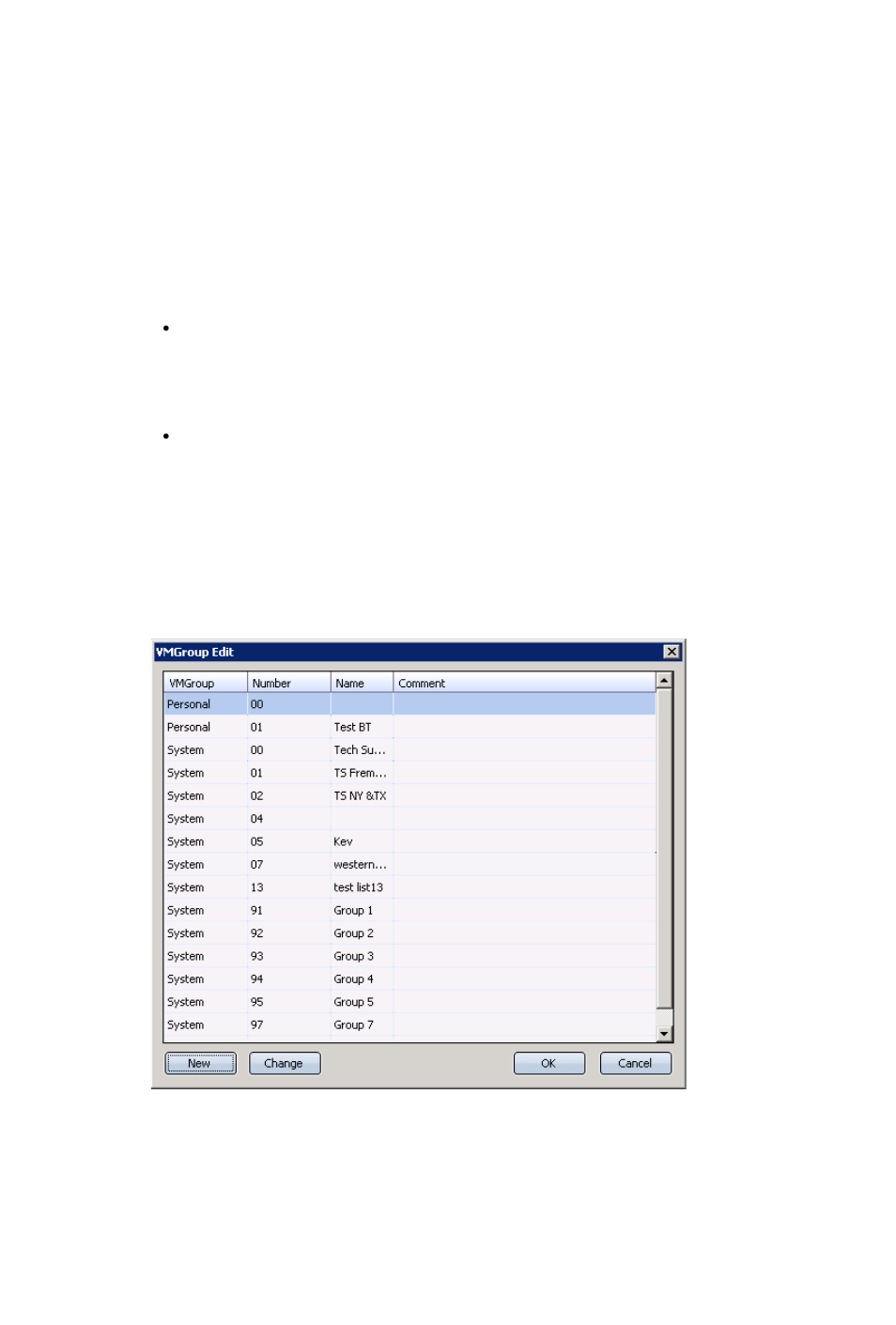 Working on voice mail group lists | AltiGen MAXCS 7.5 MaxCommunicator User Manual | Page 70 / 89