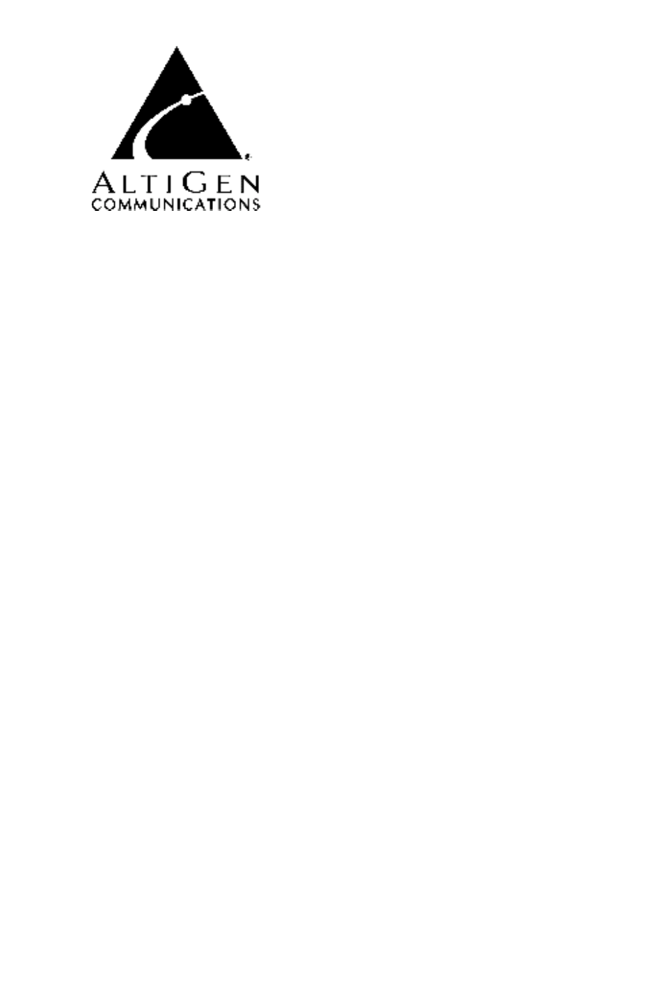 AltiGen MAXCS 7.5 MaxInSight User Manual | 34 pages