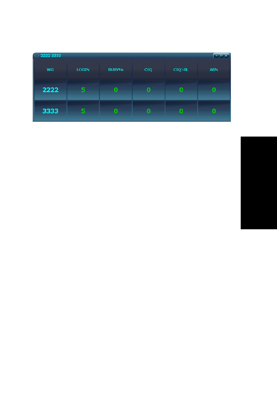 Configuring other data displays, Gauge view | AltiGen MAXCS 7.5 MaxInSight User Manual | Page 21 / 34