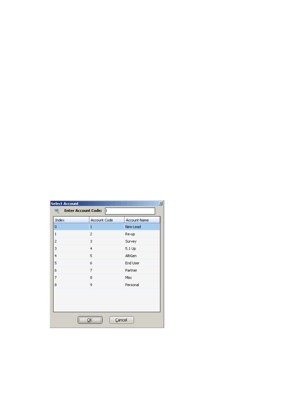 Using account codes | AltiGen MAXCS 7.5 MaxOutlook User Manual | Page 44 / 79