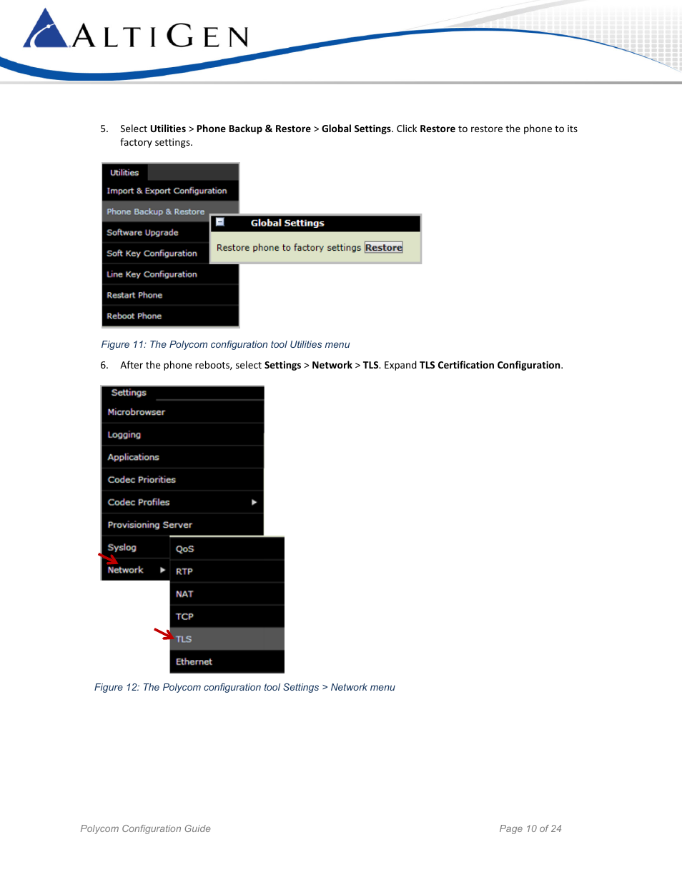 AltiGen MAXCS 7.5 Polycom Configuration Guide User Manual | Page 10 / 24