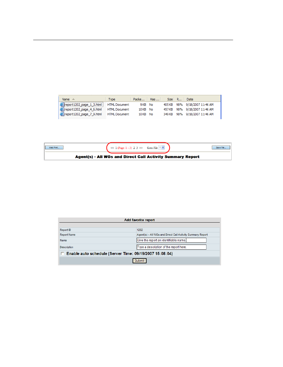 Setting parameters in the export report screen | AltiGen MAXCS 7.0 Update 1 AltiReport User Manual | Page 25 / 110