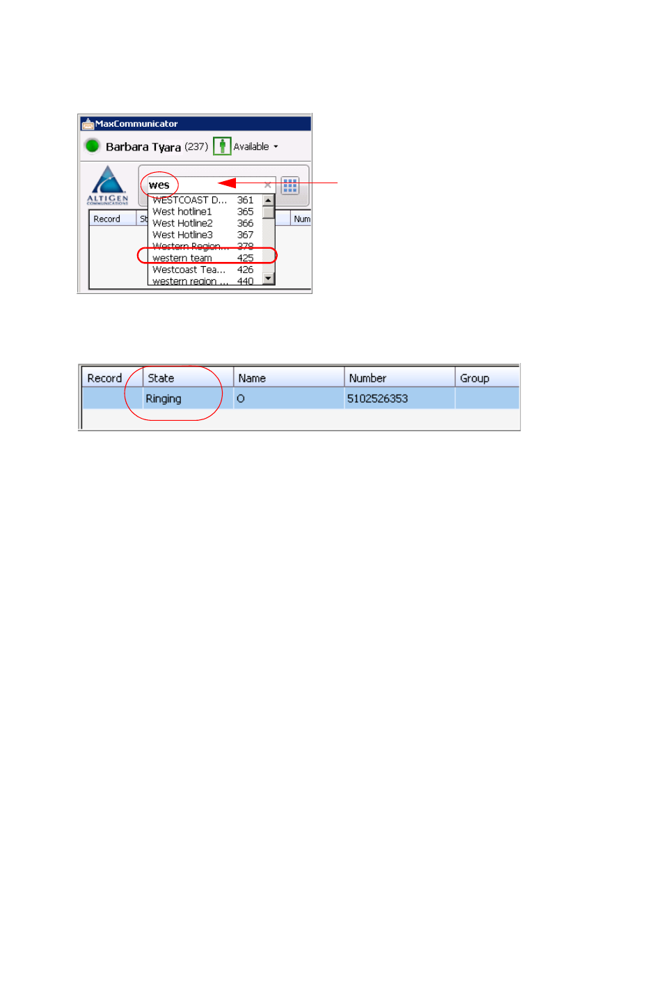 Shortcut-key dialing and smart tag dialing | AltiGen MAXCS 7.0 Update 1 MaxAgent User Manual | Page 33 / 93