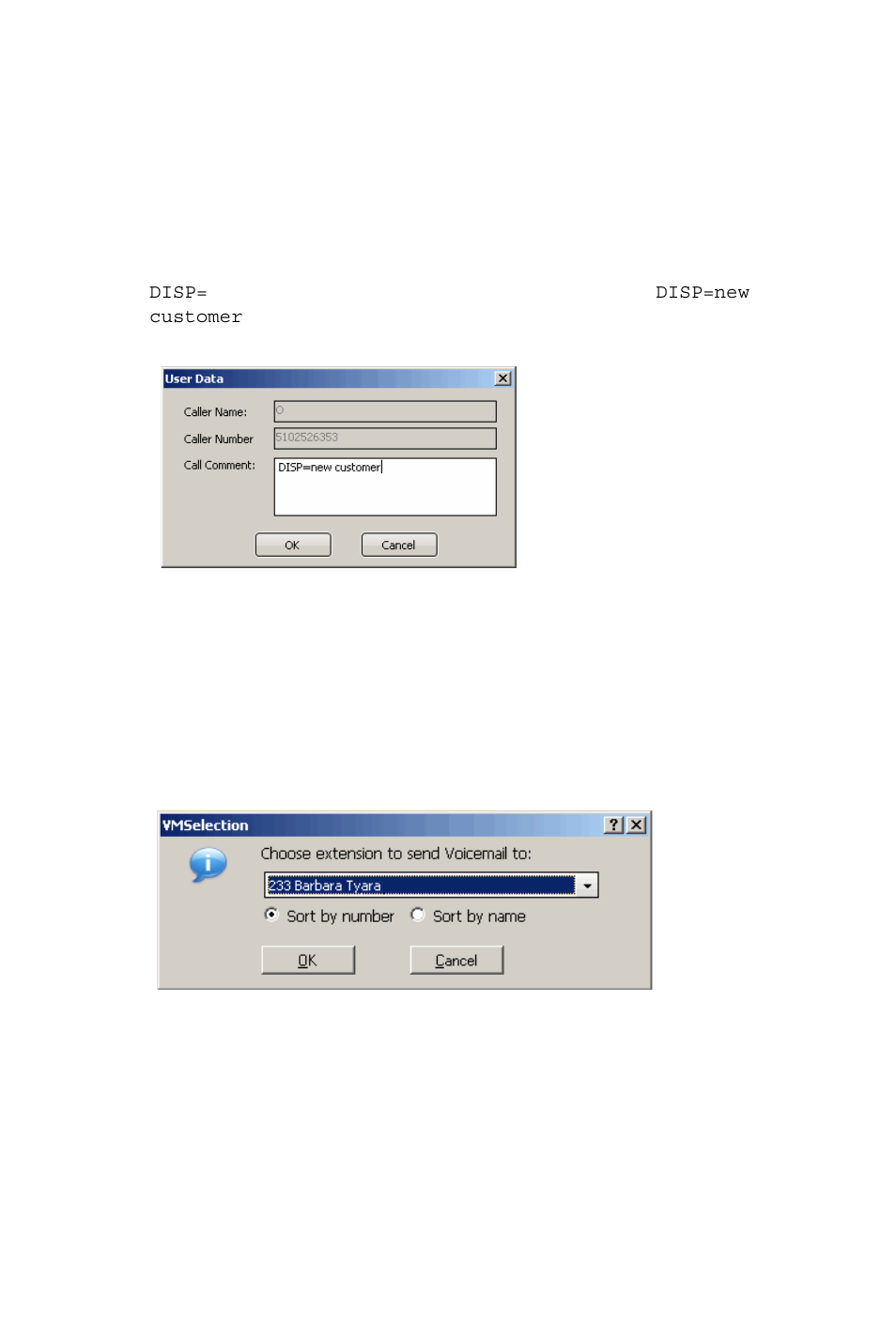 Displaying a note on the ip phone lcd, Transferring to voice mail, Transferring to auto attendant | AltiGen MAXCS 7.0 Update 1 MaxAgent User Manual | Page 38 / 93