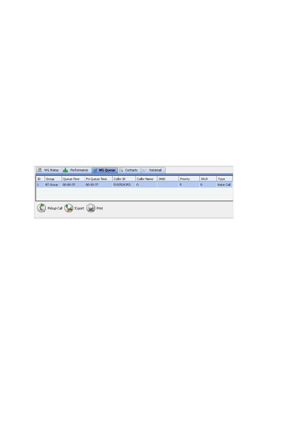 Viewing queues | AltiGen MAXCS 7.0 Update 1 MaxAgent User Manual | Page 61 / 93