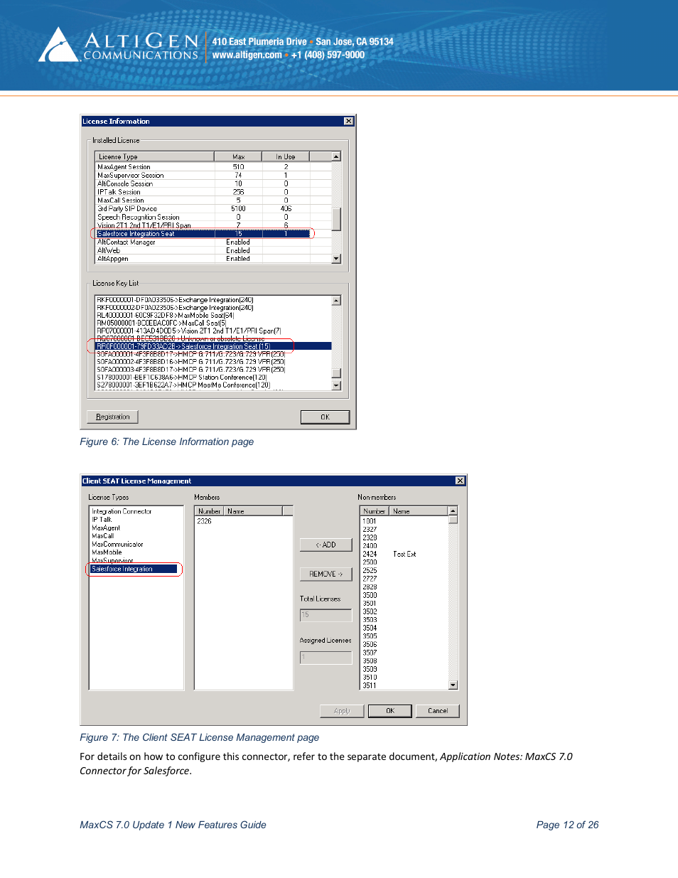 AltiGen MAXCS 7.0 Update 1 New Features Guide User Manual | Page 12 / 26