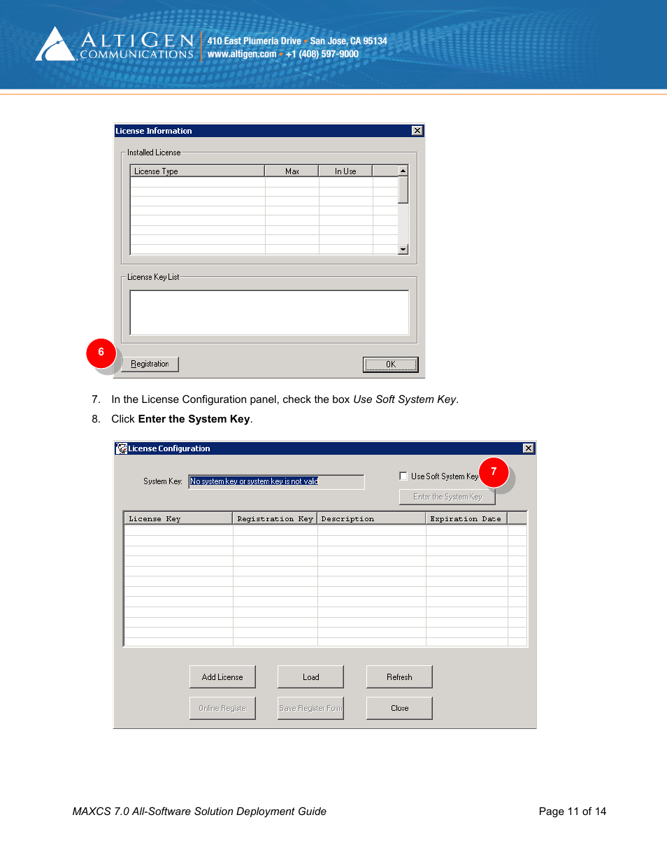 AltiGen MAXCS 7.0 Update 1 Softswitch Deployment Guide User Manual | Page 11 / 14