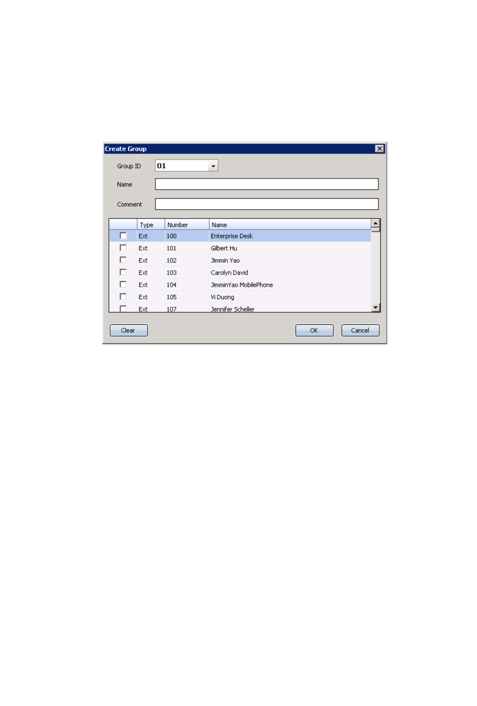 Creating a personal voice mail group, Changing a personal voice mail group | AltiGen MAXCS 7.0 Update 1 MaxOutlook User Manual | Page 64 / 79