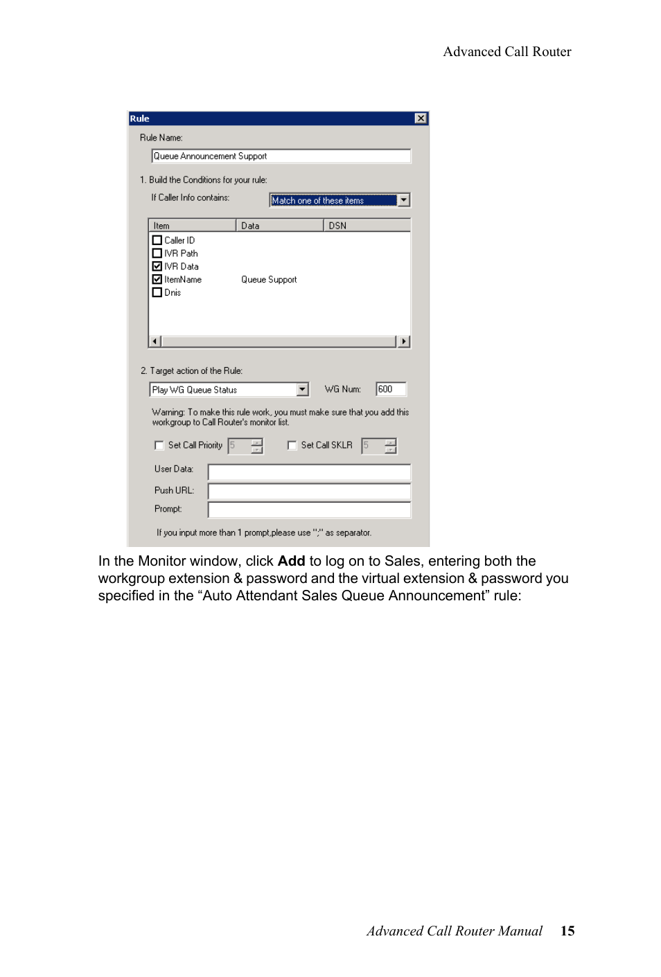 AltiGen MAXCS 7.0 Adv Call Router User Manual | Page 19 / 26