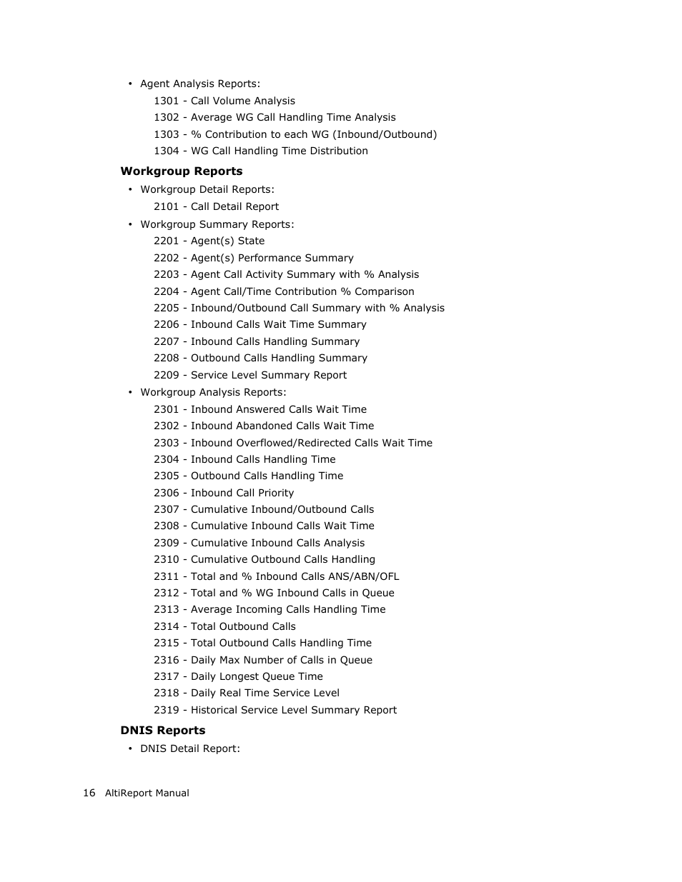 AltiGen MAXCS 7.0 AltiReport User Manual | Page 20 / 110