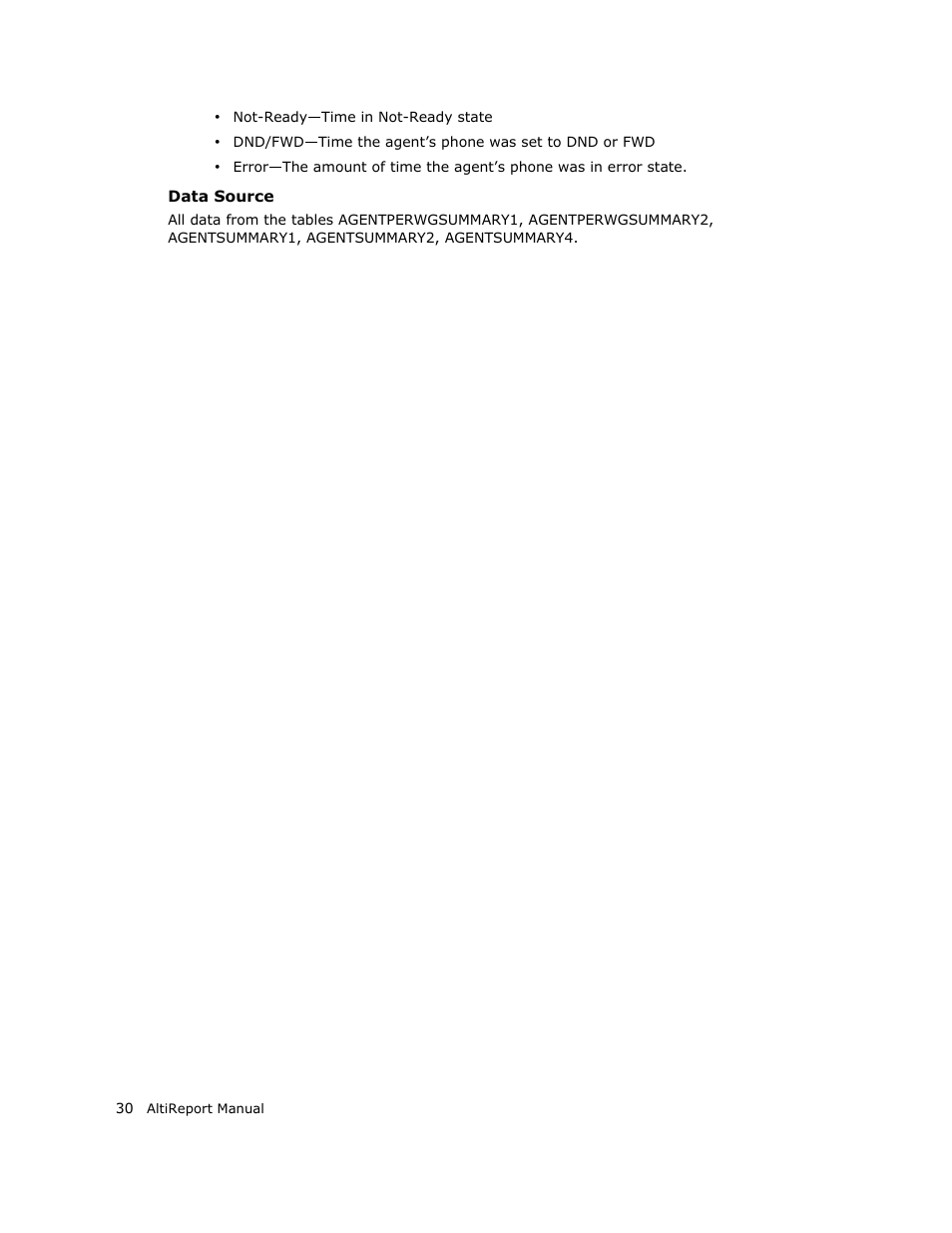 AltiGen MAXCS 7.0 AltiReport User Manual | Page 34 / 110