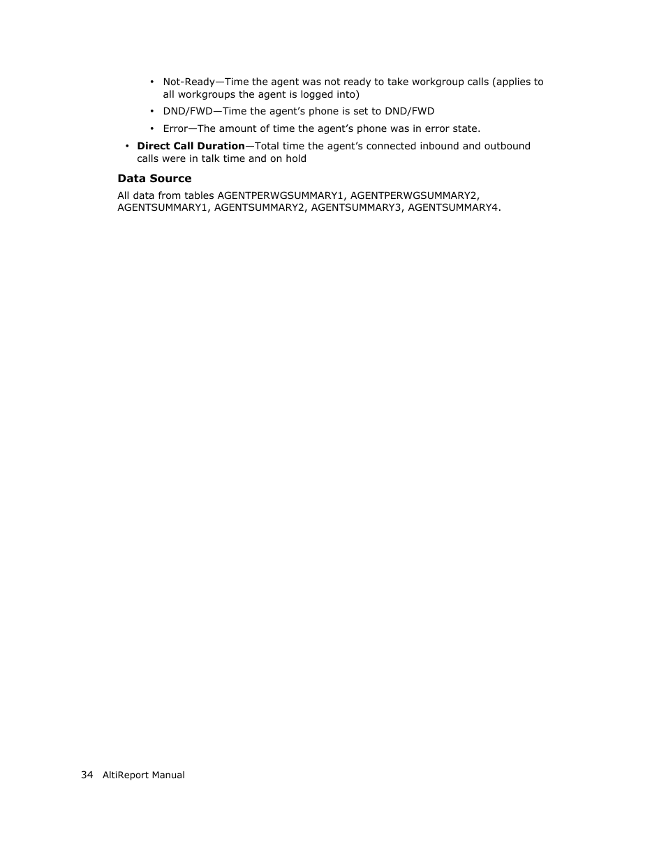 AltiGen MAXCS 7.0 AltiReport User Manual | Page 38 / 110