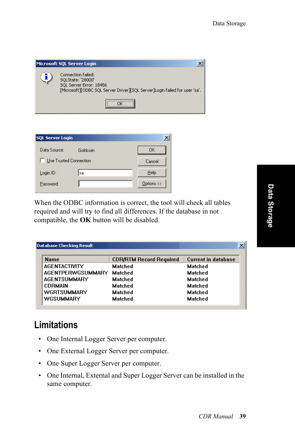 Limitations | AltiGen MAXCS 7.0 CDR User Manual | Page 43 / 95