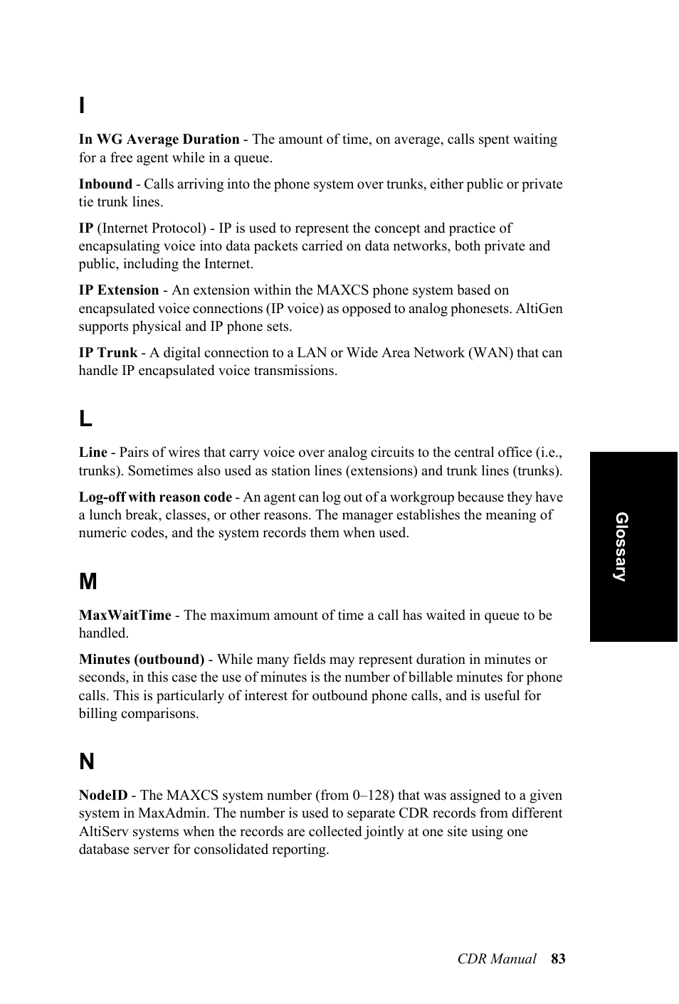 AltiGen MAXCS 7.0 CDR User Manual | Page 87 / 95