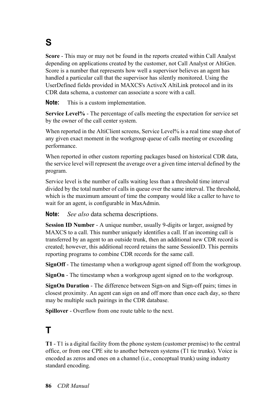 AltiGen MAXCS 7.0 CDR User Manual | Page 90 / 95