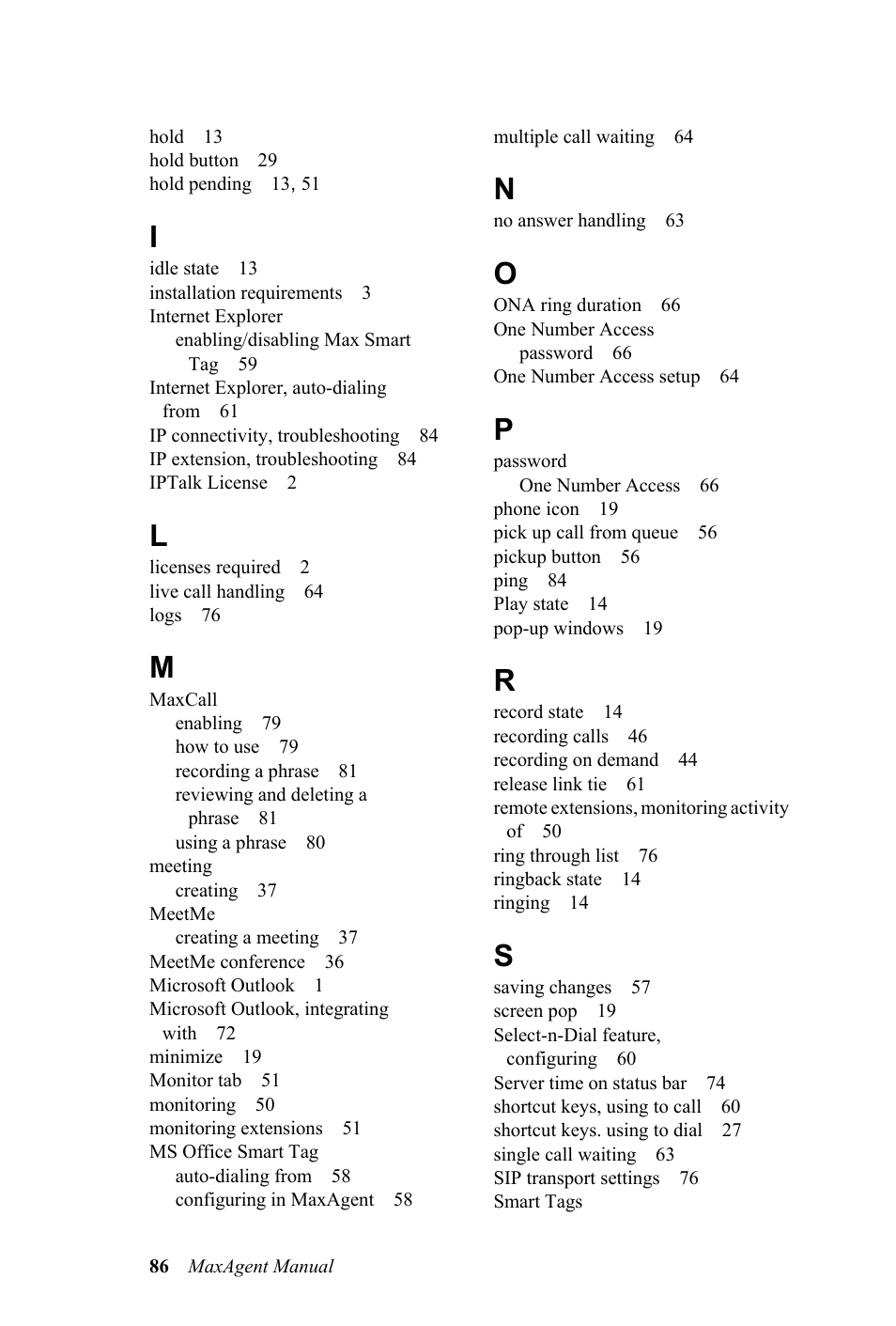 AltiGen MAXCS 7.0 MaxAgent User Manual | Page 92 / 93