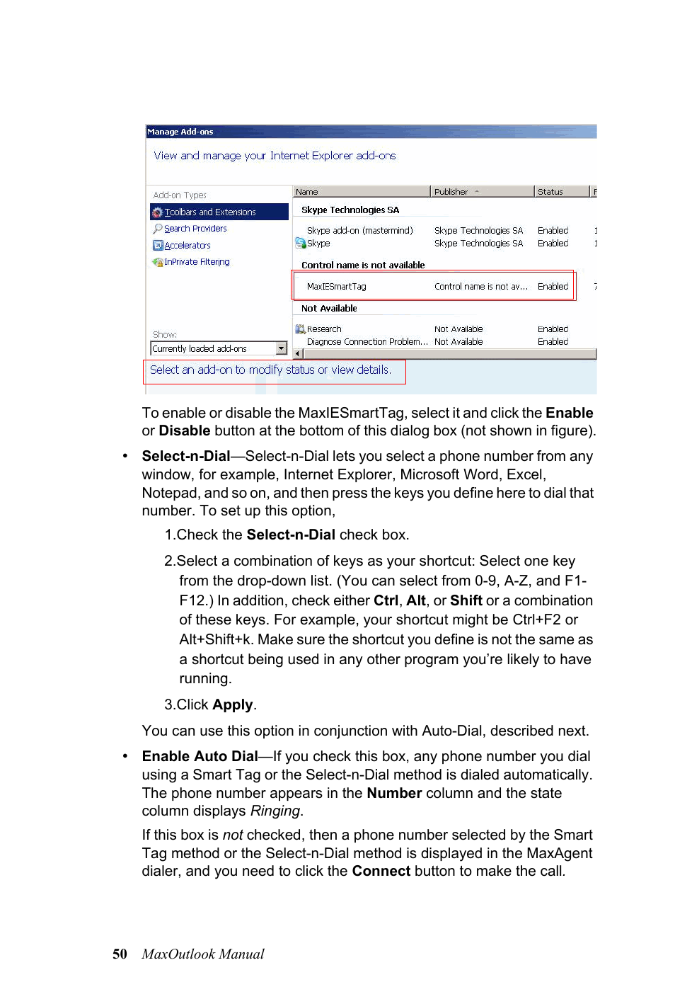 AltiGen MAXCS 7.0 MaxOutlook User Manual | Page 56 / 81