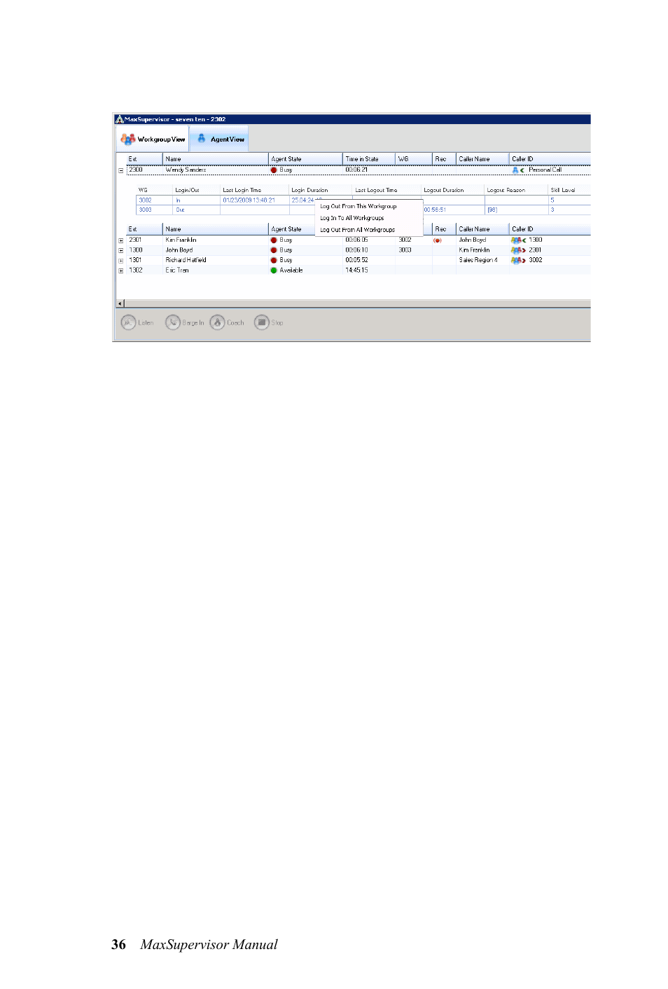 AltiGen MAXCS 7.0 MaxSupervisor User Manual | Page 40 / 42