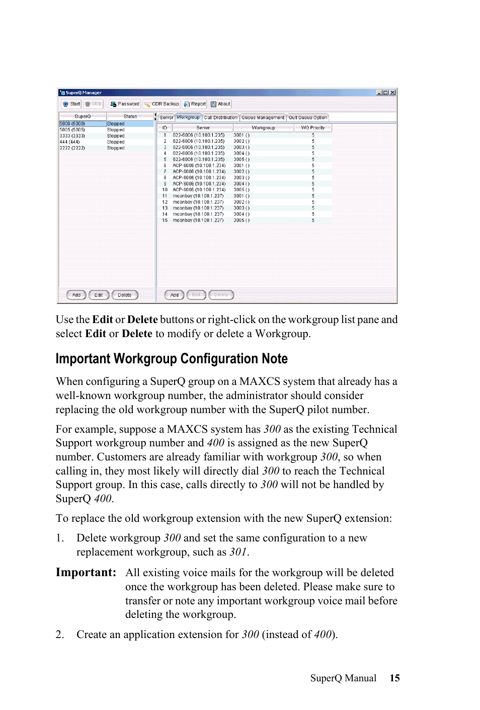 AltiGen MAXCS 7.0 SuperQ User Manual | Page 19 / 44