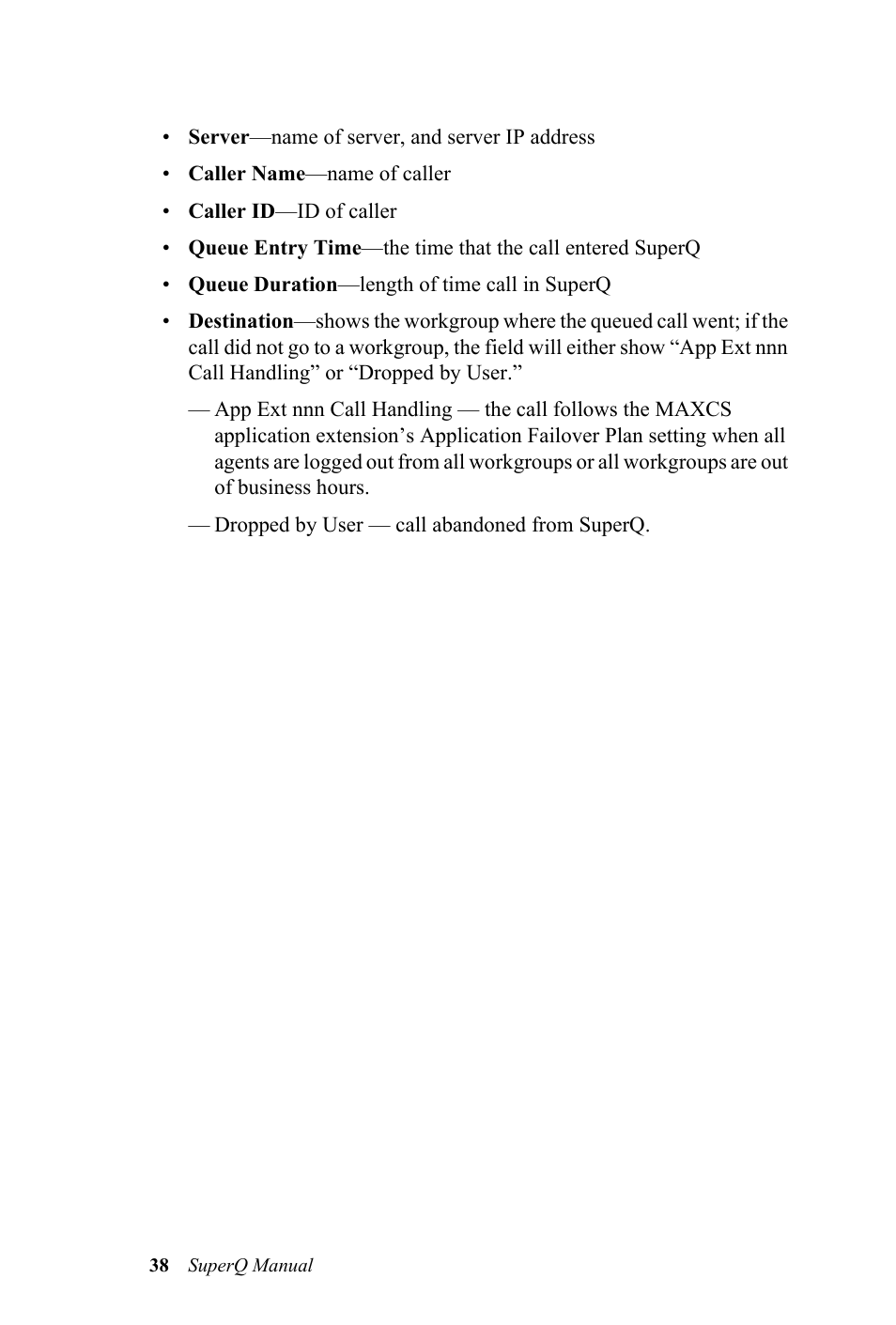 AltiGen MAXCS 7.0 SuperQ User Manual | Page 42 / 44