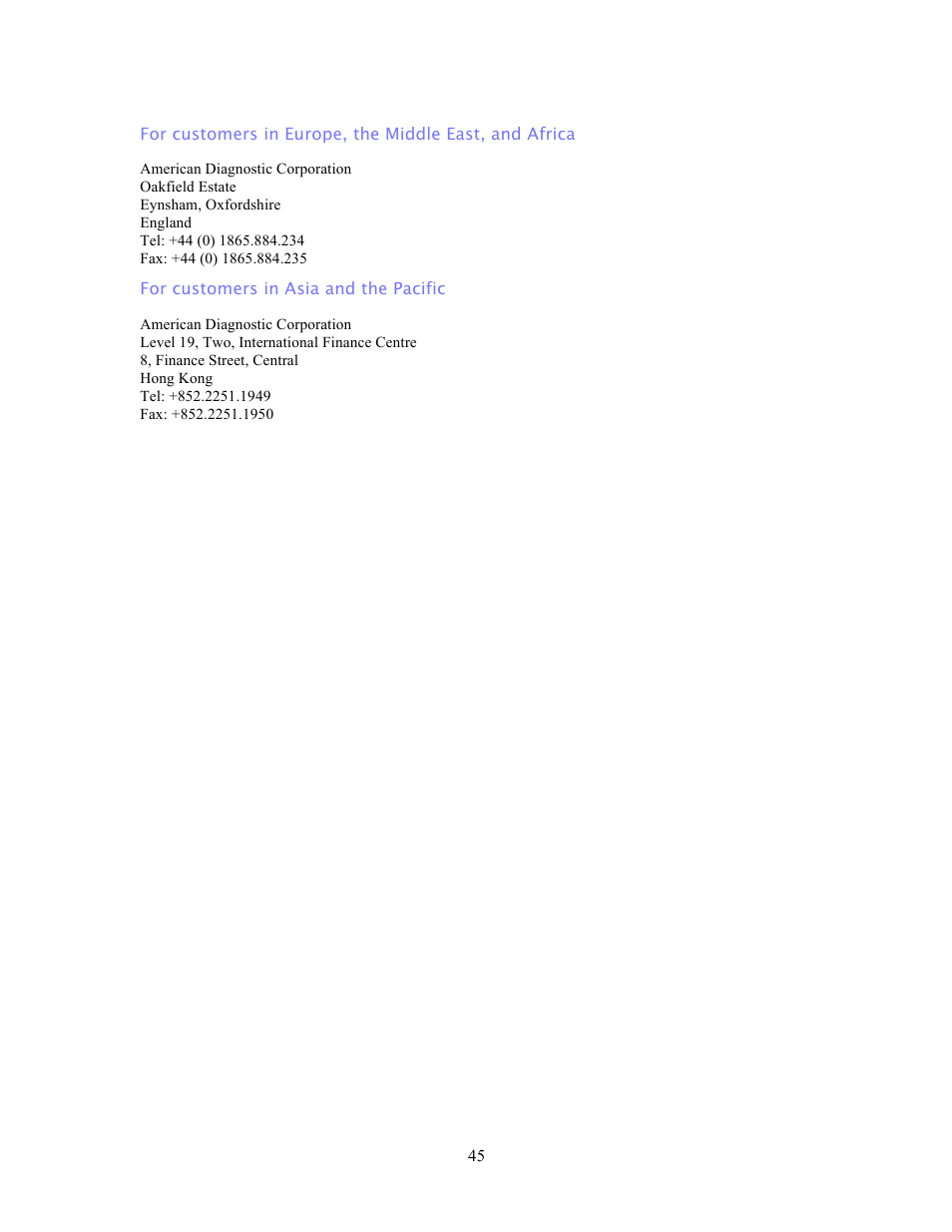 American Diagnostic Corporation (ADC) ADview Modular Diagnostic Station User Manual | Page 55 / 72