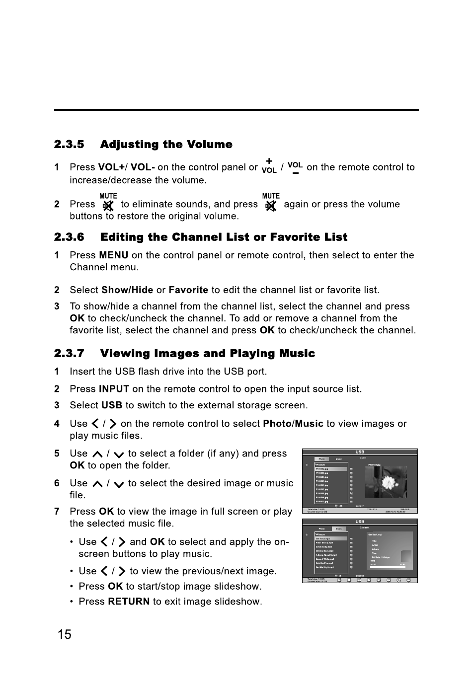 AOC LE23H062 User Manual | Page 23 / 123