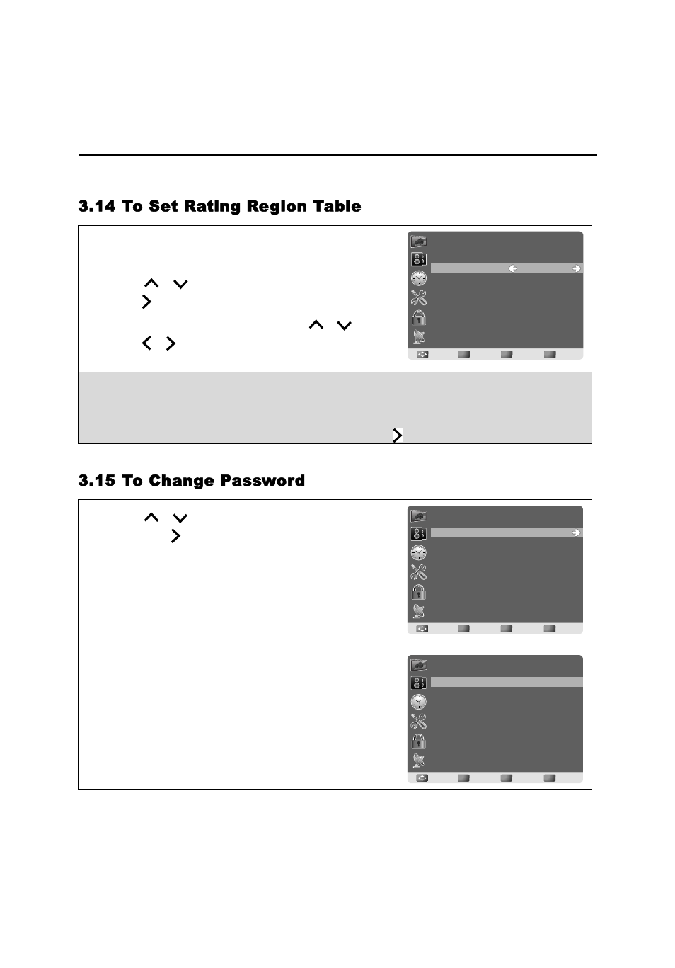 English, Enter your new password on enter new password | AOC LE23H062 User Manual | Page 34 / 123