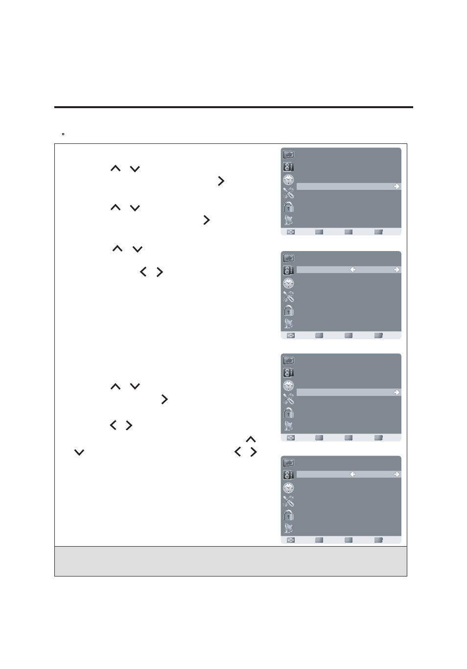 11 configurar subtítulos ocultos, Español, Presione menu para ver el menú principal osd | AOC LE23H062 User Manual | Page 69 / 123