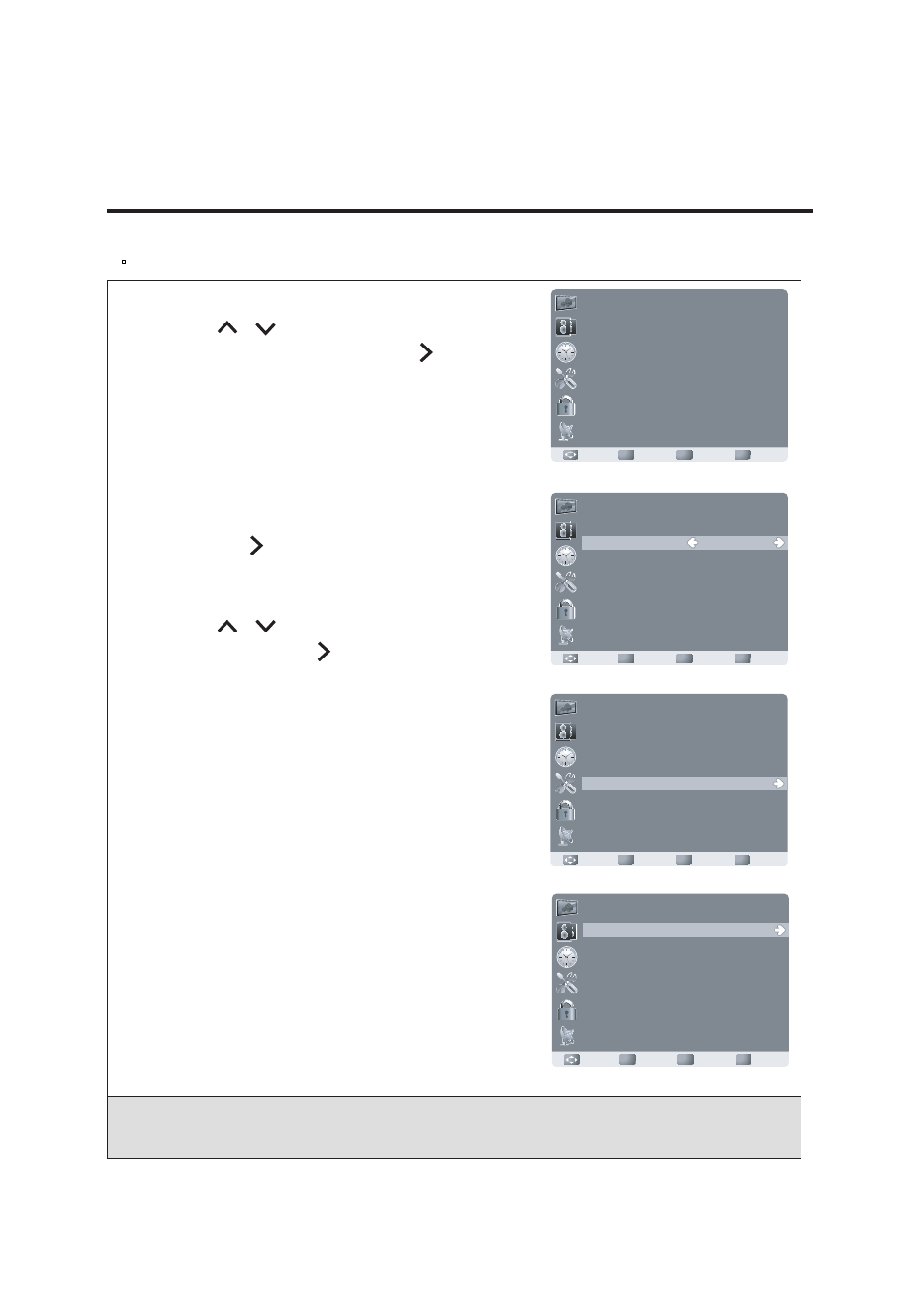 12 utilizar los controles paternos, Español, Presione menu para ver el menú principal osd | AOC LE23H062 User Manual | Page 70 / 123