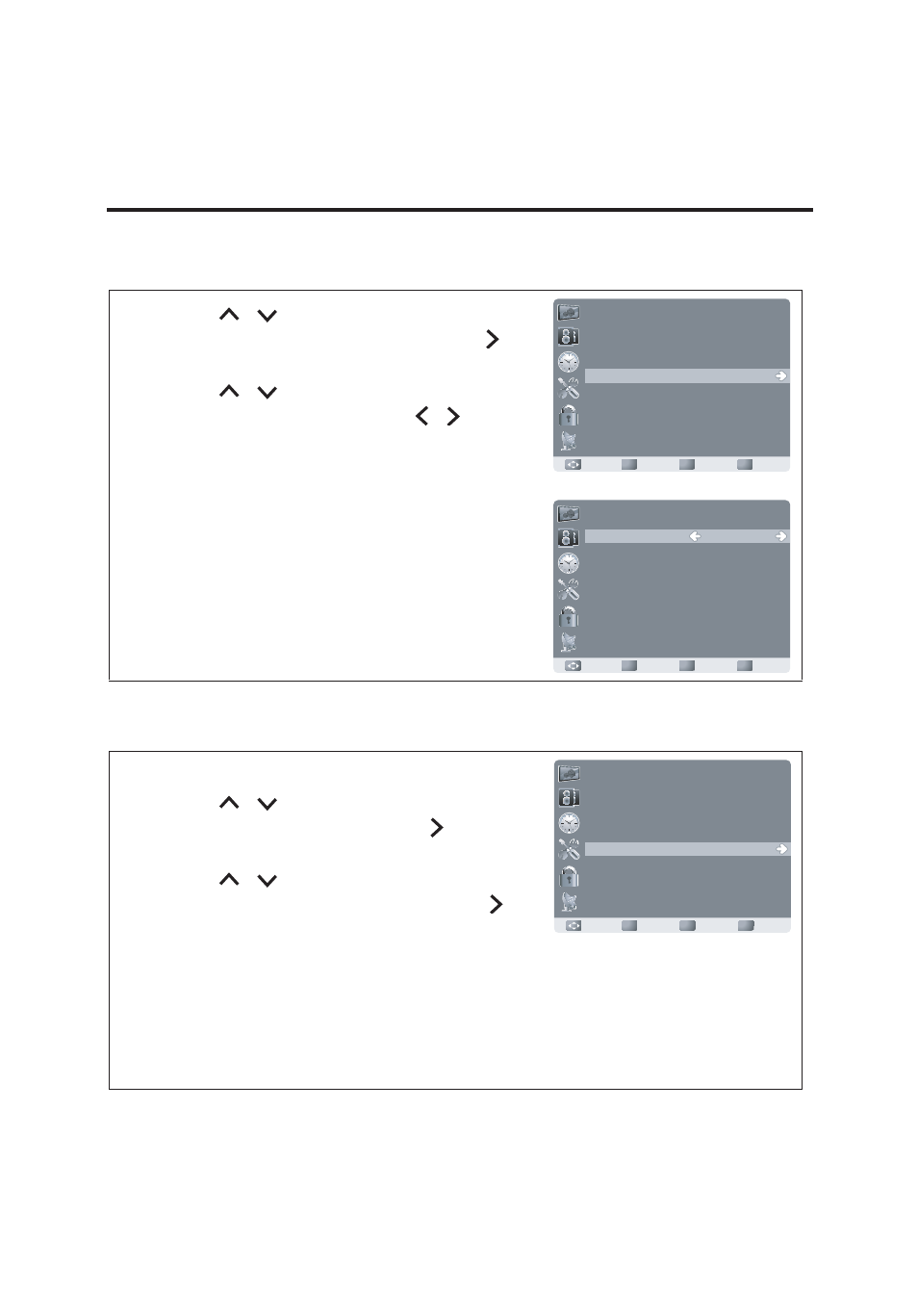 Español, Presione menu para salir, Presione menu para ver el menú principal osd | AOC LE23H062 User Manual | Page 74 / 123