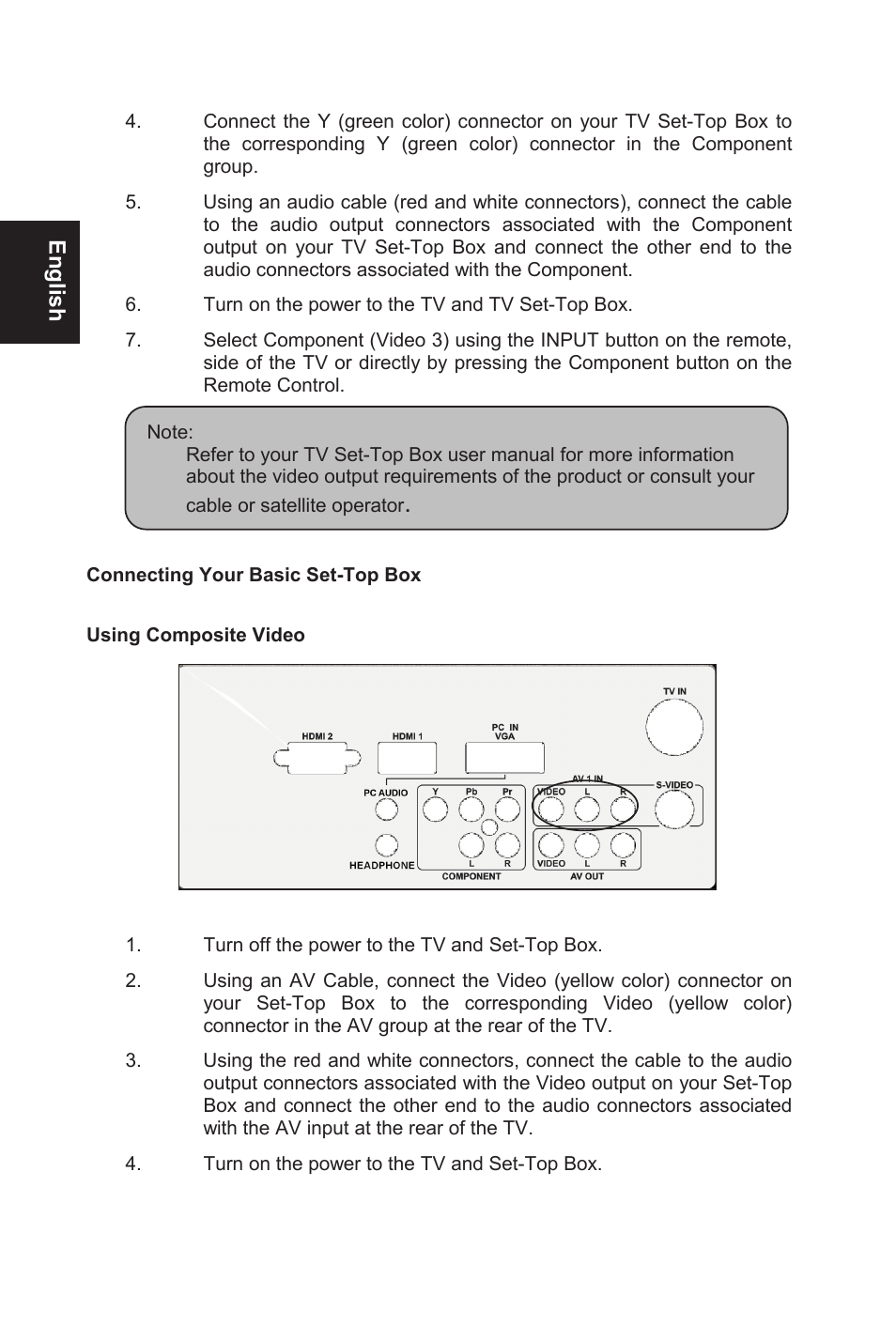 English | AOC L32W831 User Manual | Page 21 / 139