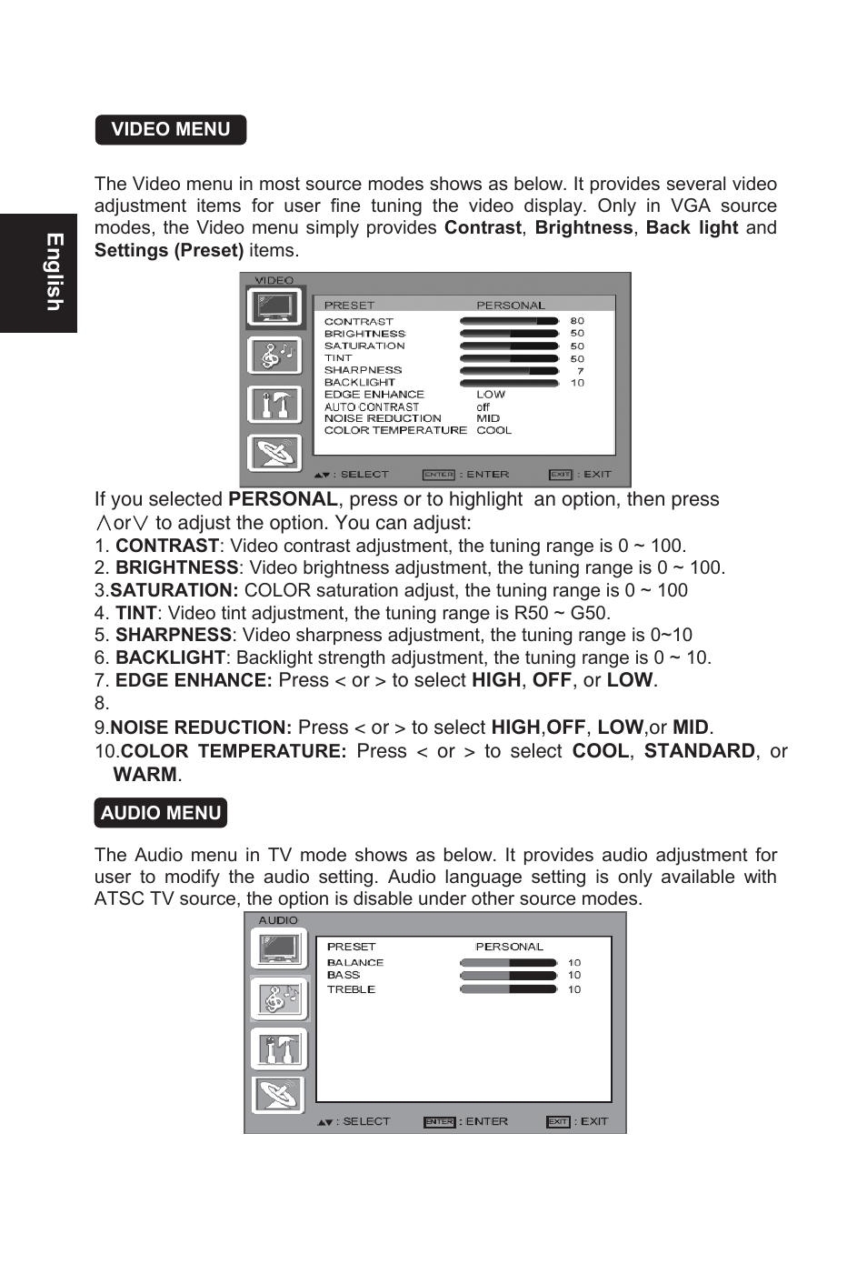 AOC L32W831 User Manual | Page 29 / 139