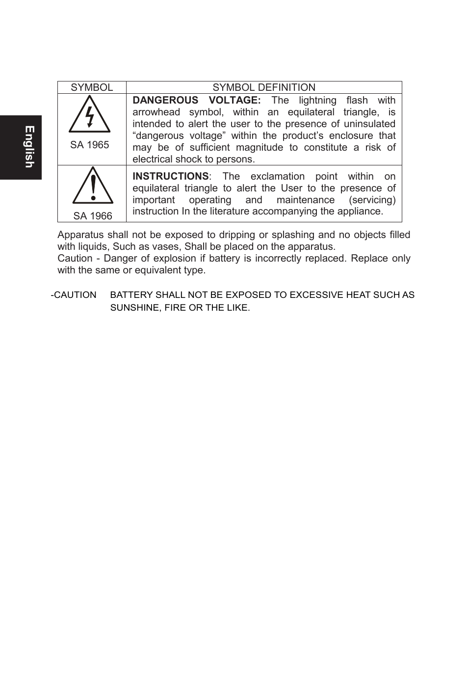 English | AOC L32W831 User Manual | Page 3 / 139