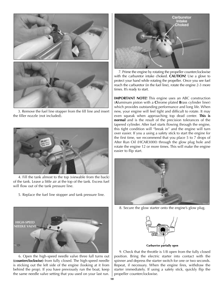 AquaCraft Air Force User Manual | Page 10 / 15