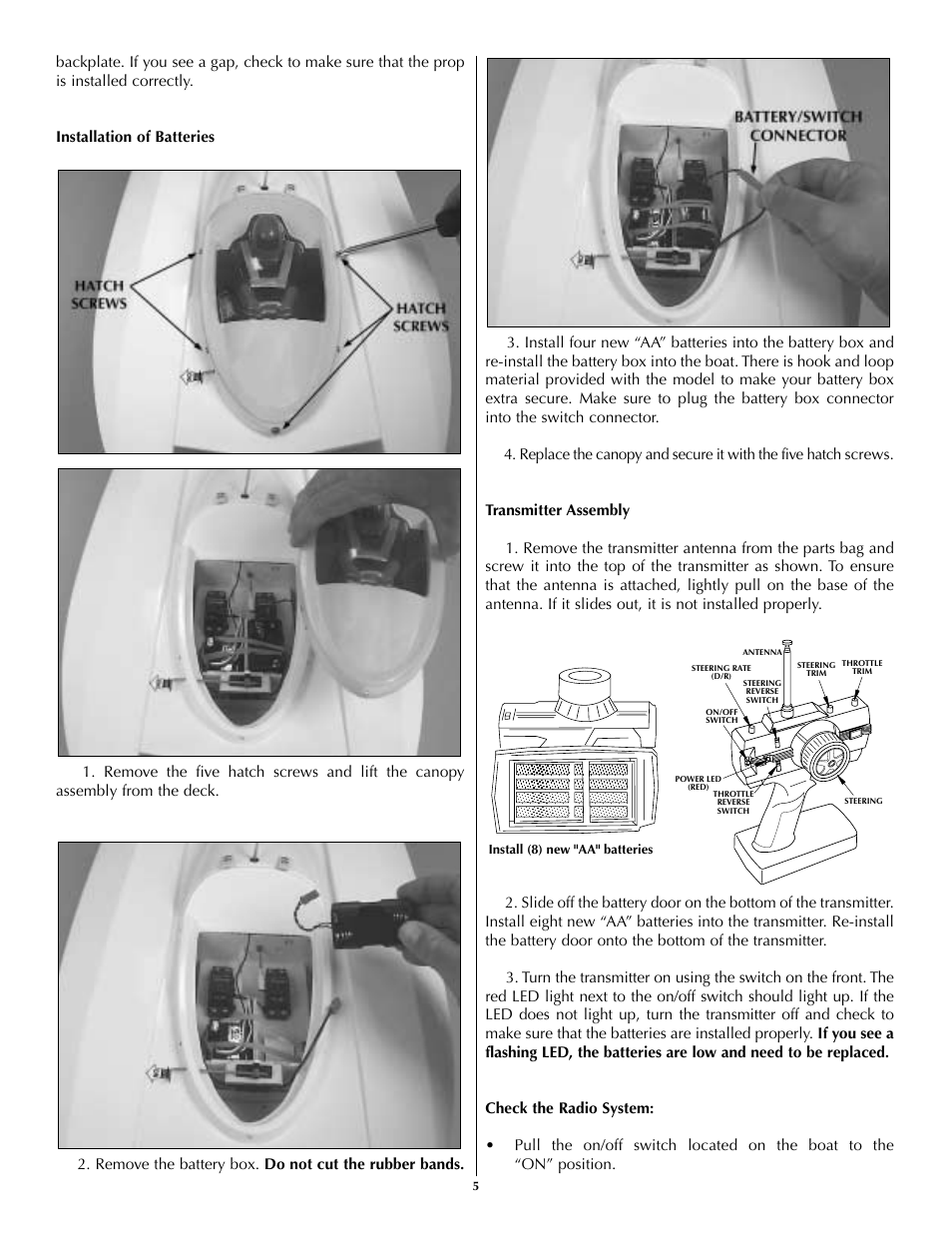 AquaCraft Air Force User Manual | Page 5 / 15